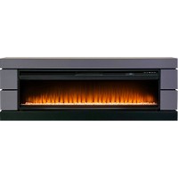 Каминокомплект Modern 60 SFT (Разборный) - Серый графит с очагом Vision 60 LED