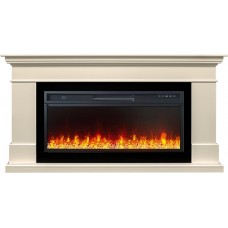 Каминокомплект California  - Слоновая кость (Высота 860) с очагом Vision 42 LED