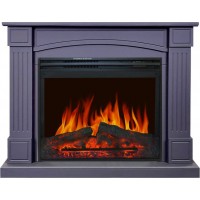 Каминокомплект Boston SFT (Разборный) - Серый графит с очагом Jupiter FX New