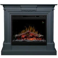 Каминокомплект Chelsea - Серый графит (Ширина 1150 мм) с очагом Symphony 26'' DF2624L-INT