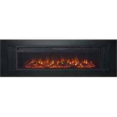 Каминокомплект Line 60 - Черный с очагом Vision 60 LED