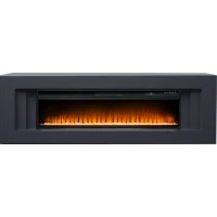 Каминокомплект Line 60 SFT (Разборный) - Серый графит с очагом Vision 60 LED