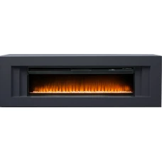 Каминокомплект Line 60 SFT (Разборный) - Серый графит с очагом Vision 60 LED