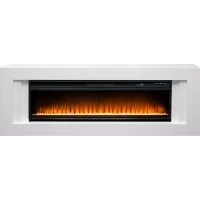 Каминокомплект Line 60 CRM (Разборный) - Санд сноу с очагом Vision 60 LED
