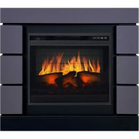 Каминокомплект Modern SFT (Разборный) - Серый графит с очагом Vision 23 EF LED 3D FX