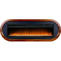 Каминокомплект Ellipse - Орех ноче с очагом Vision 60 LED