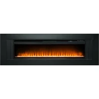 Каминокомплект Line 60 CRM (Разборный) - Санд блэк с очагом Vision 60 LED