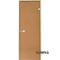 Дверь Harvia SТG 8x21 ольха/бронза
