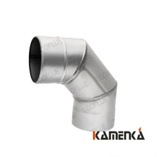 Отвод EcoFlue нерж 1мм диаметр 200 угол 90
