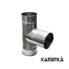 Тройник EcoFlue 0,5мм нерж, диаметр 200